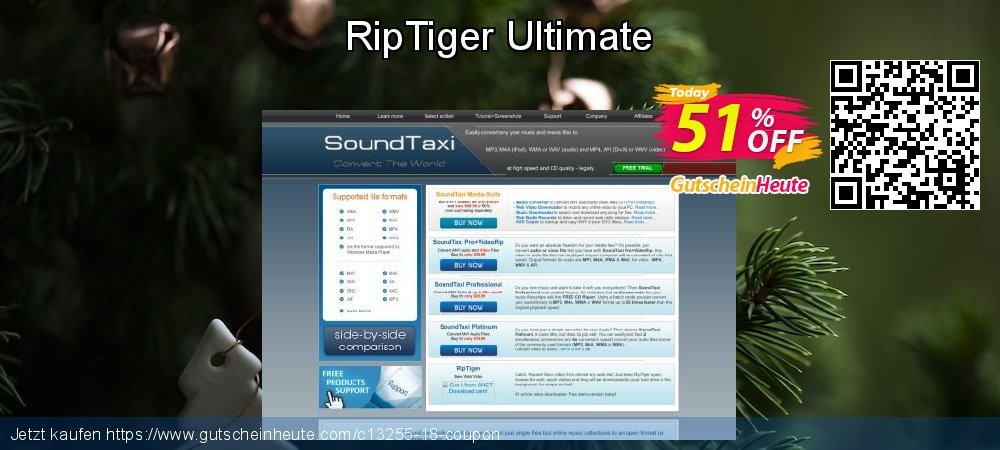 RipTiger Ultimate exklusiv Sale Aktionen Bildschirmfoto