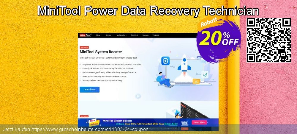 MiniTool Power Data Recovery Technician genial Ausverkauf Bildschirmfoto