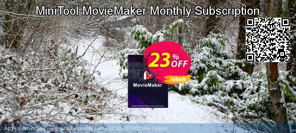 MiniTool MovieMaker Monthly Subscription super Preisnachlässe Bildschirmfoto