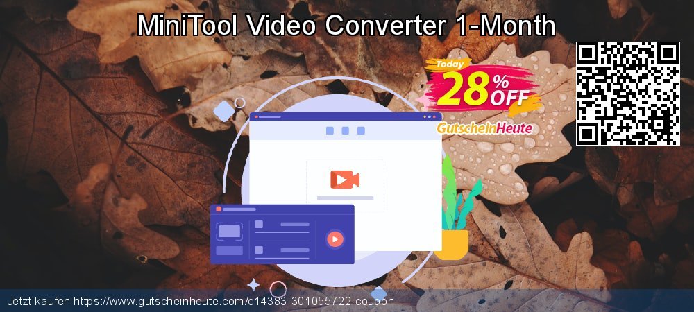 MiniTool Video Converter 1-Month aufregenden Förderung Bildschirmfoto