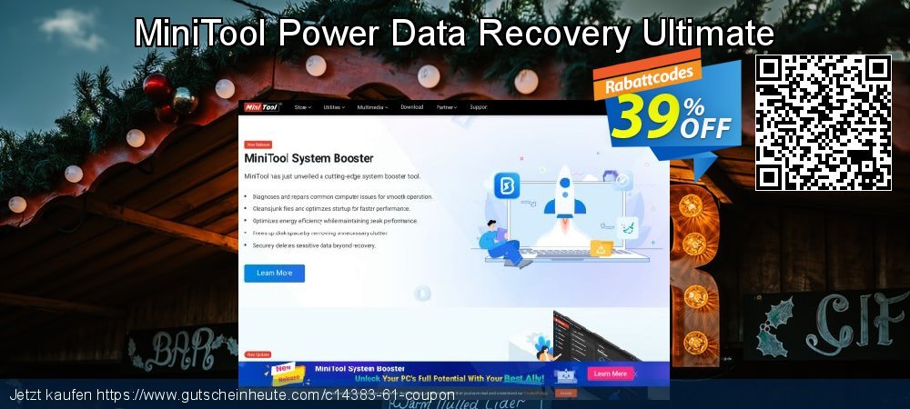 MiniTool Power Data Recovery Ultimate besten Förderung Bildschirmfoto