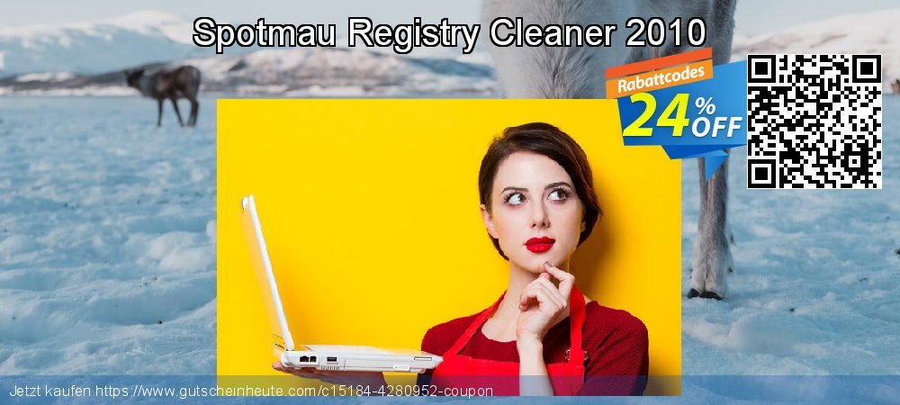 Spotmau Registry Cleaner 2010 faszinierende Beförderung Bildschirmfoto