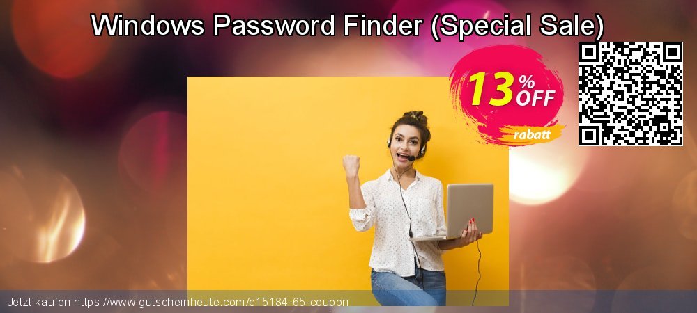 Windows Password Finder - Special Sale  ausschließenden Preisnachlass Bildschirmfoto