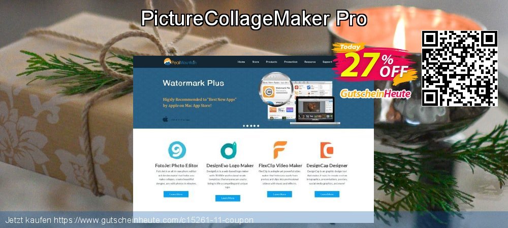 PictureCollageMaker Pro umwerfende Ausverkauf Bildschirmfoto