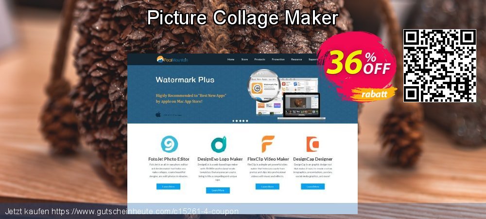 Picture Collage Maker super Ausverkauf Bildschirmfoto