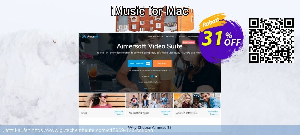 iMusic for Mac super Verkaufsförderung Bildschirmfoto