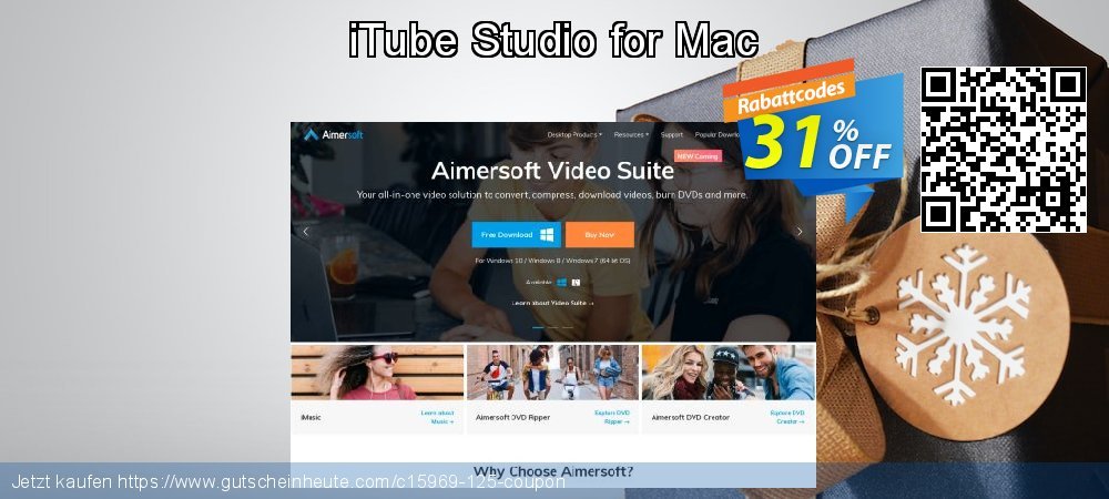 iTube Studio for Mac verblüffend Außendienst-Promotions Bildschirmfoto