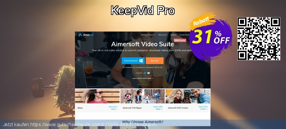 KeepVid Pro besten Ausverkauf Bildschirmfoto