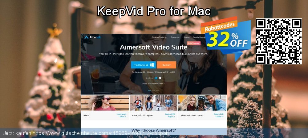 KeepVid Pro for Mac erstaunlich Verkaufsförderung Bildschirmfoto