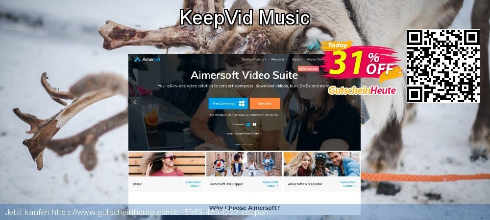KeepVid Music überraschend Preisnachlässe Bildschirmfoto