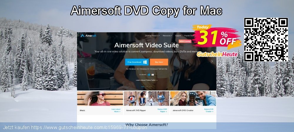 Aimersoft DVD Copy for Mac umwerfende Angebote Bildschirmfoto