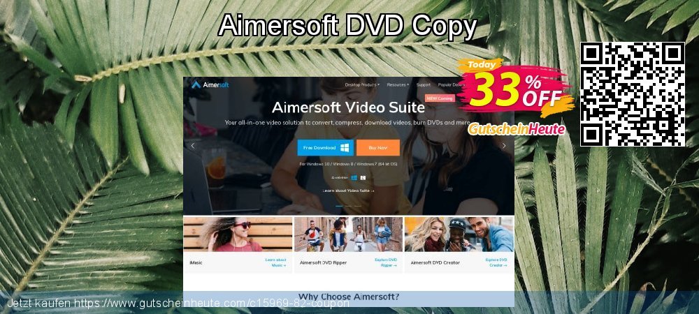 Aimersoft DVD Copy spitze Disagio Bildschirmfoto