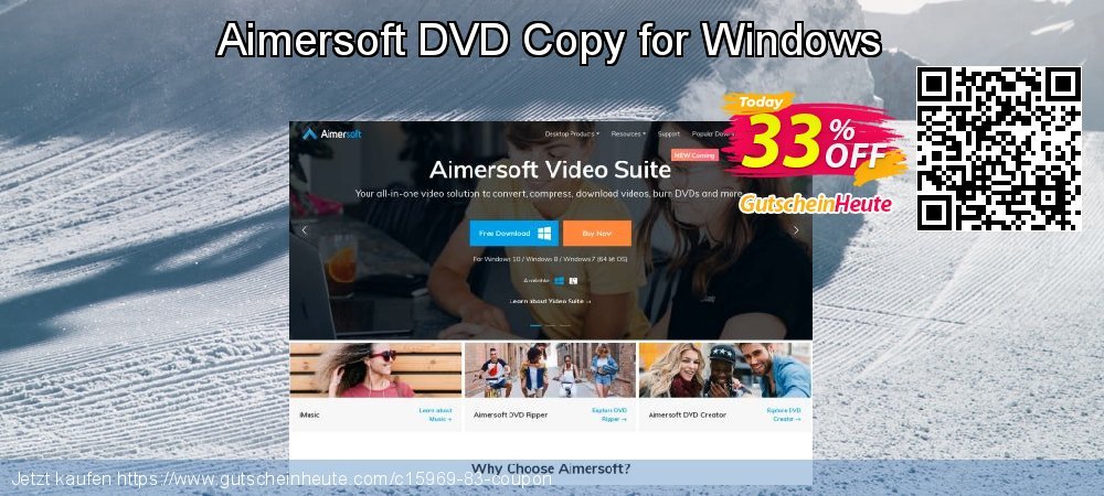 Aimersoft DVD Copy for Windows klasse Verkaufsförderung Bildschirmfoto