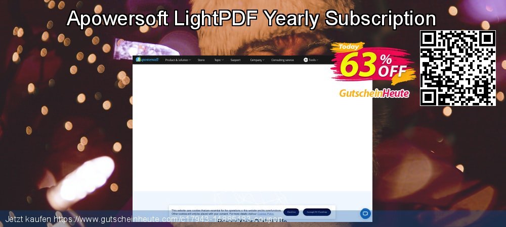 Apowersoft LightPDF Yearly Subscription geniale Förderung Bildschirmfoto