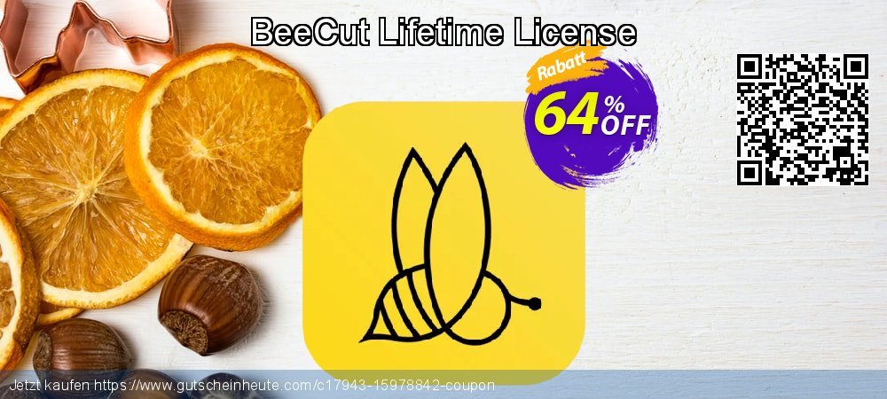 BeeCut Lifetime License Sonderangebote Preisreduzierung Bildschirmfoto