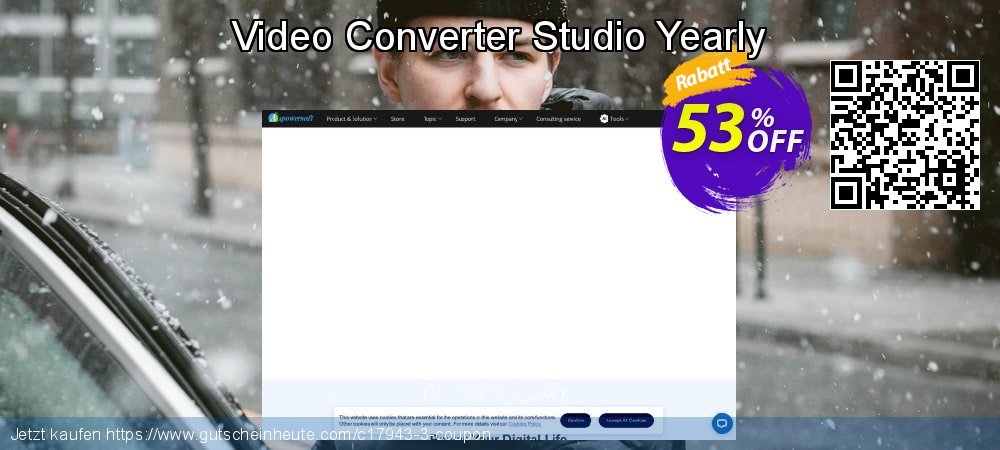 Video Converter Studio Yearly überraschend Angebote Bildschirmfoto