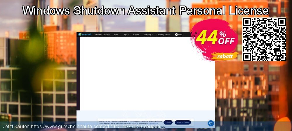 Windows Shutdown Assistant Personal License überraschend Angebote Bildschirmfoto