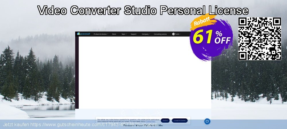 Video Converter Studio Personal License fantastisch Diskont Bildschirmfoto