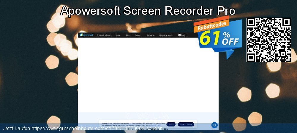Apowersoft Screen Recorder Pro unglaublich Diskont Bildschirmfoto