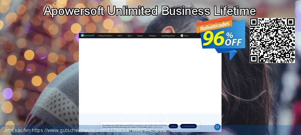 Apowersoft Unlimited Business Lifetime großartig Preisnachlass Bildschirmfoto