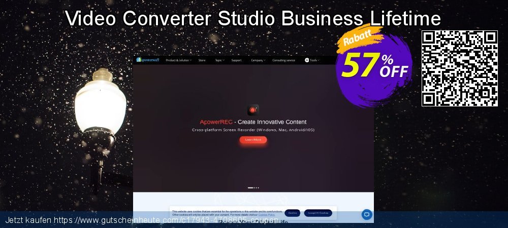 Video Converter Studio Business Lifetime klasse Ermäßigung Bildschirmfoto