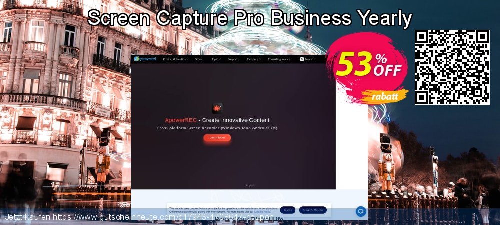 Screen Capture Pro Business Yearly wunderbar Beförderung Bildschirmfoto