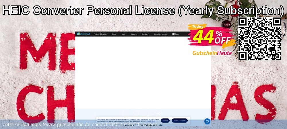 HEIC Converter Personal License - Yearly Subscription  besten Preisreduzierung Bildschirmfoto