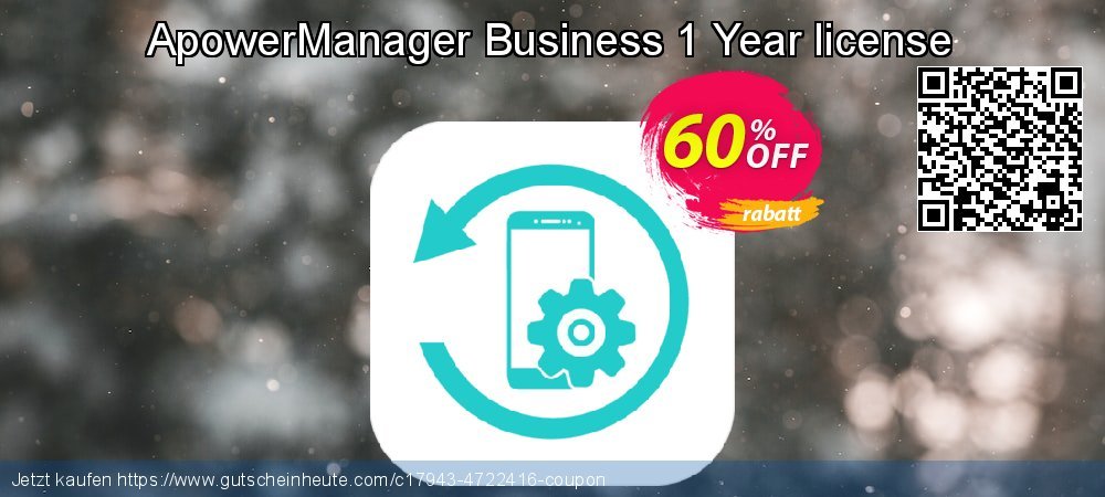 ApowerManager Business 1 Year license wundervoll Förderung Bildschirmfoto
