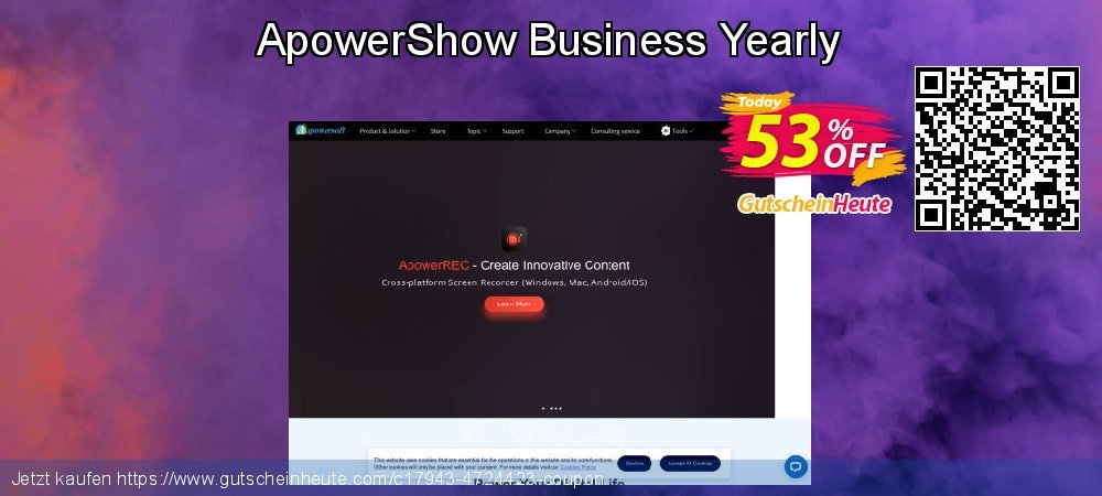 ApowerShow Business Yearly unglaublich Beförderung Bildschirmfoto