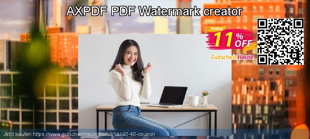 AXPDF PDF Watermark creator Sonderangebote Förderung Bildschirmfoto