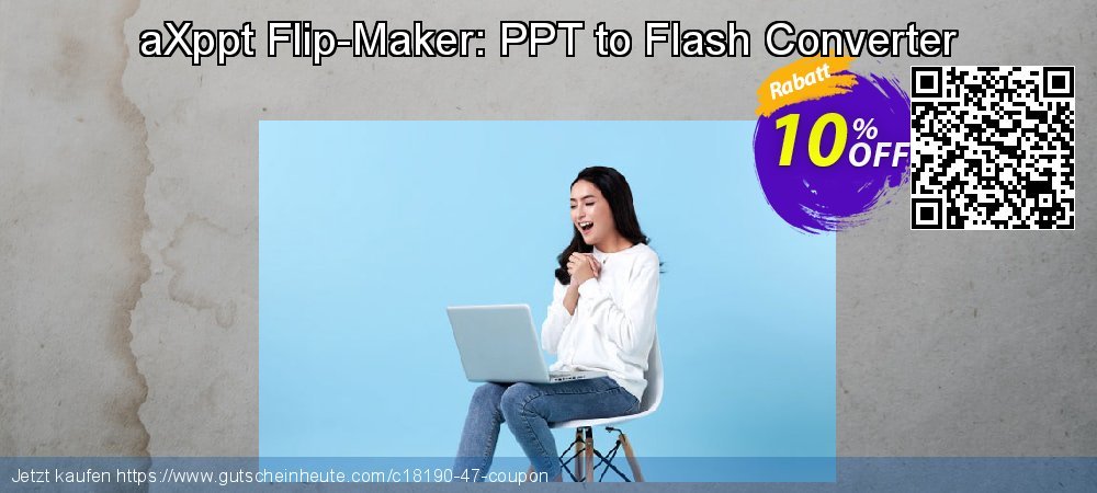 aXppt Flip-Maker: PPT to Flash Converter super Promotionsangebot Bildschirmfoto