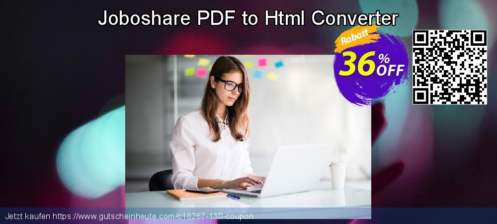 Joboshare PDF to Html Converter Exzellent Ermäßigung Bildschirmfoto