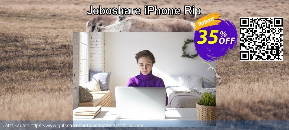 Joboshare iPhone Rip ausschließenden Sale Aktionen Bildschirmfoto