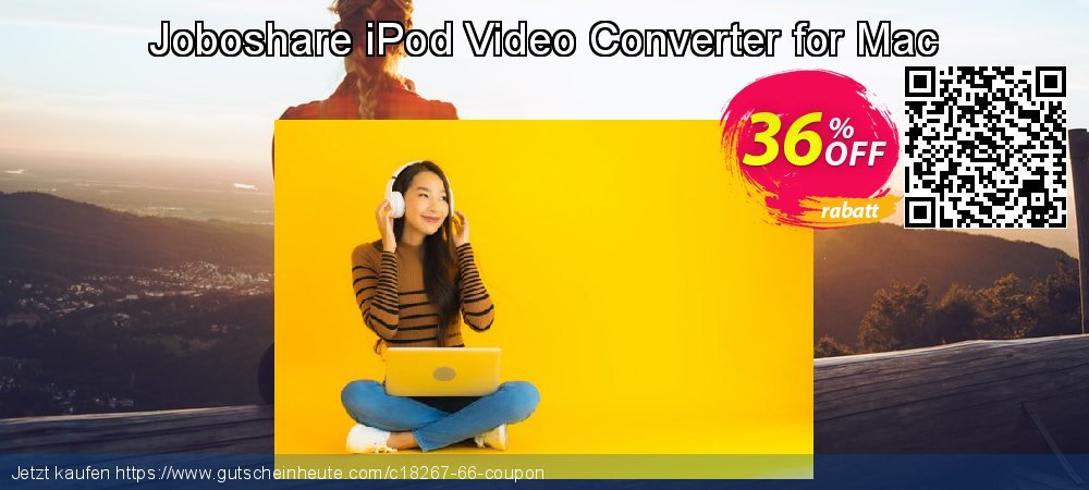 Joboshare iPod Video Converter for Mac wunderbar Angebote Bildschirmfoto
