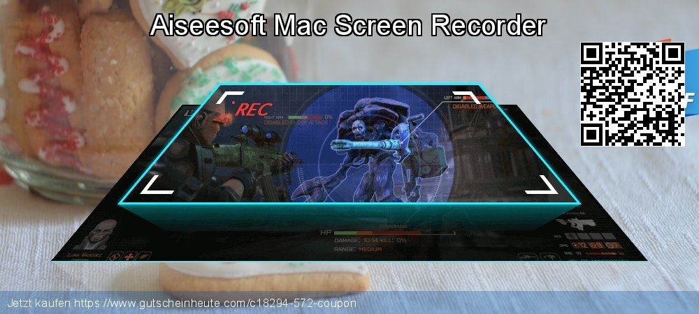 Aiseesoft Mac Screen Recorder geniale Ausverkauf Bildschirmfoto