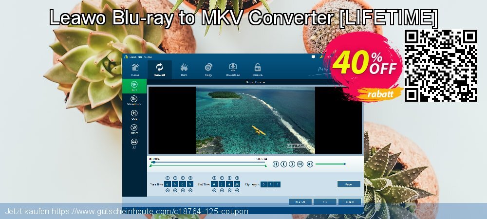 Leawo Blu-ray to MKV Converter  - LIFETIME  aufregenden Ermäßigung Bildschirmfoto