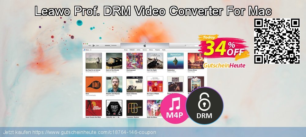 Leawo Prof. DRM Video Converter For Mac super Ausverkauf Bildschirmfoto