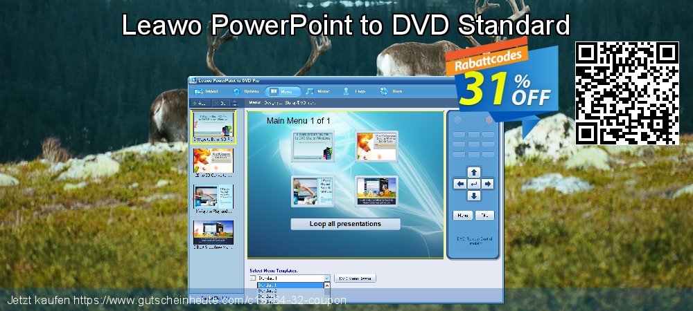 Leawo PowerPoint to DVD Standard überraschend Förderung Bildschirmfoto