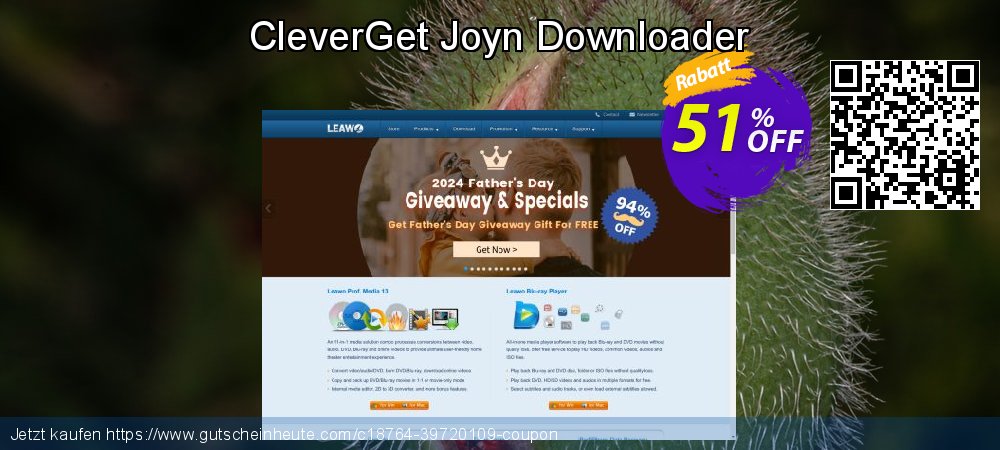 CleverGet Joyn Downloader großartig Ausverkauf Bildschirmfoto