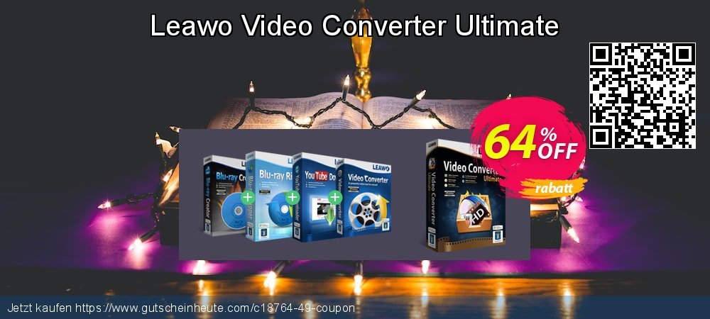 Leawo Video Converter Ultimate klasse Außendienst-Promotions Bildschirmfoto