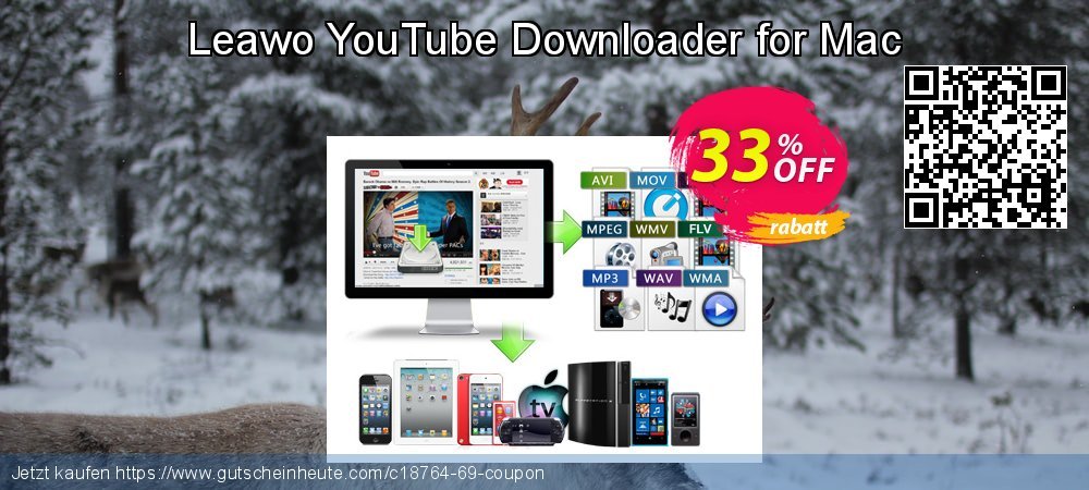 Leawo YouTube Downloader for Mac Exzellent Beförderung Bildschirmfoto