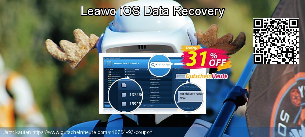 Leawo iOS Data Recovery wunderschön Nachlass Bildschirmfoto
