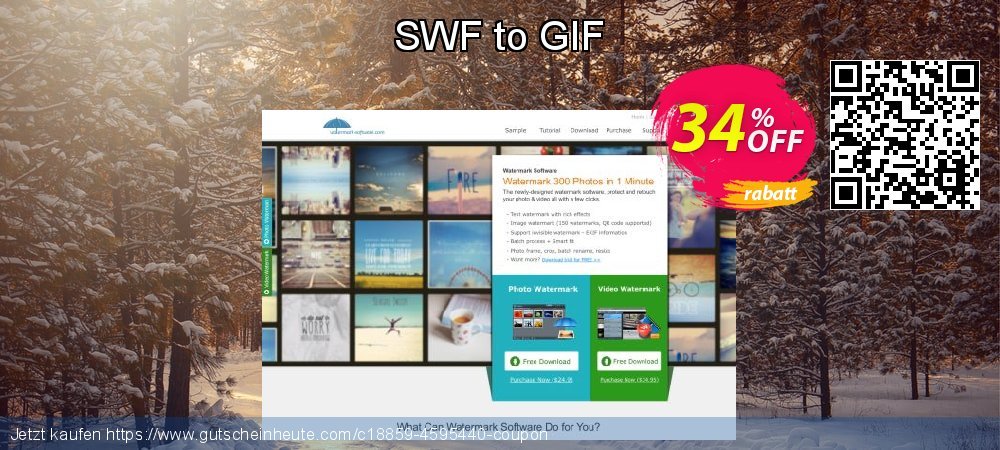 SWF to GIF verblüffend Ermäßigungen Bildschirmfoto