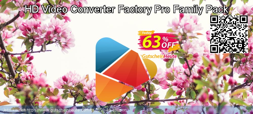 HD Video Converter Factory Pro Family Pack super Ermäßigung Bildschirmfoto