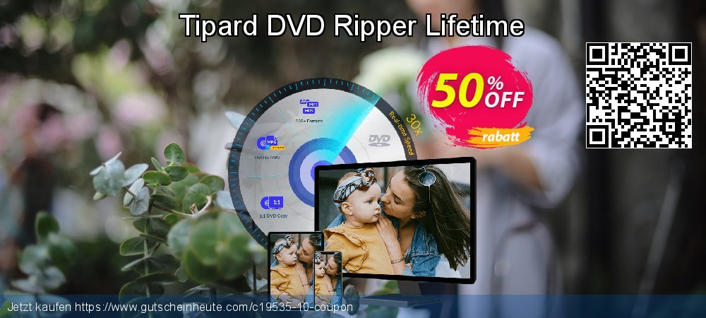 Tipard DVD Ripper Lifetime geniale Preisreduzierung Bildschirmfoto