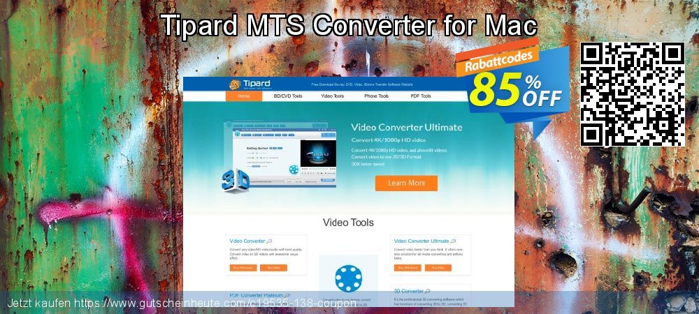 Tipard MTS Converter for Mac besten Preisnachlässe Bildschirmfoto