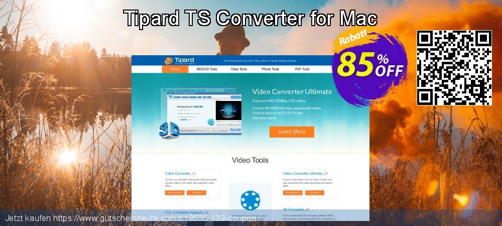 Tipard TS Converter for Mac Sonderangebote Angebote Bildschirmfoto