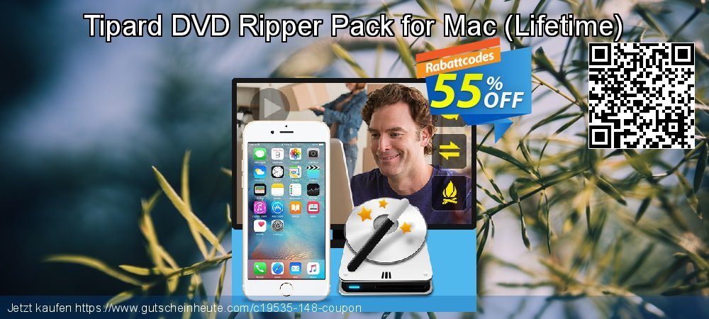 Tipard DVD Ripper Pack for Mac - Lifetime  verblüffend Preisreduzierung Bildschirmfoto
