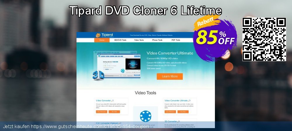 Tipard DVD Cloner 6 Lifetime Exzellent Ermäßigungen Bildschirmfoto