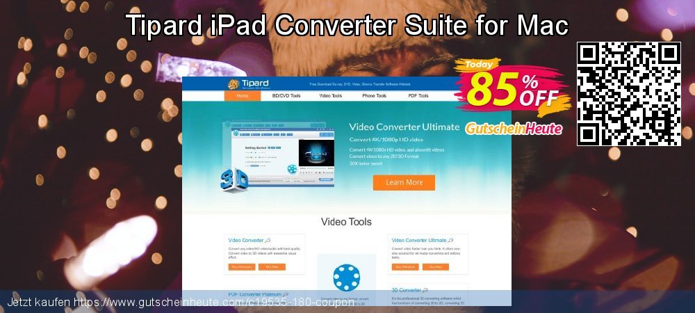 Tipard iPad Converter Suite for Mac wundervoll Ausverkauf Bildschirmfoto